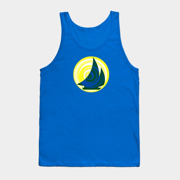 Sail Away Tank Top by TheDaintyTaurus